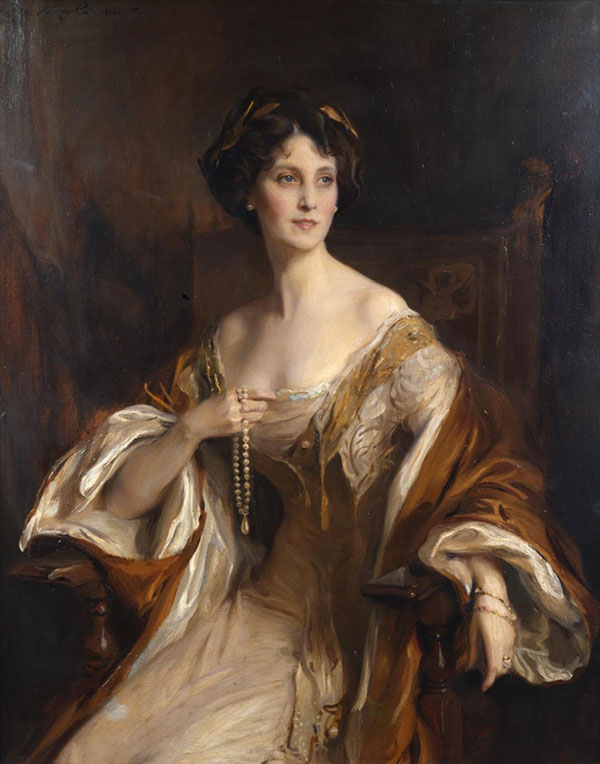 Portrait of Winifred Cavendish Bentinck Duchess of Portland 1912 | Oil Painting Reproduction
