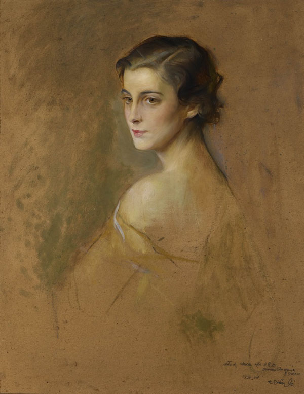 Princess Marina of Greece 1934 | Oil Painting Reproduction