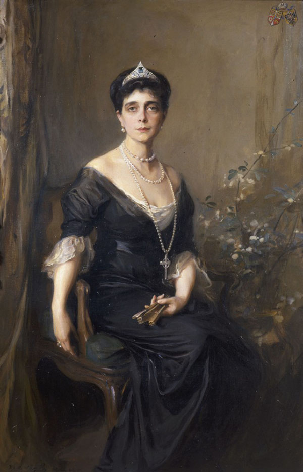 Princess Nicholas of Greece,Grand Duchess Elena Vladimirovna 1914 | Oil Painting Reproduction