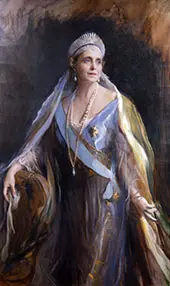 Queen Marie of Romania nee Princess Marie of Edinburgh By Philip de Laszlo