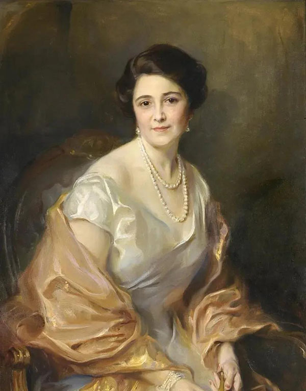 Retrato de Dona Elizabeth G. de Hirsch 1933 | Oil Painting Reproduction