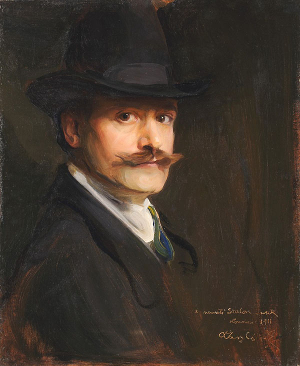 Self Portrait of de Laszlo 1911 | Oil Painting Reproduction