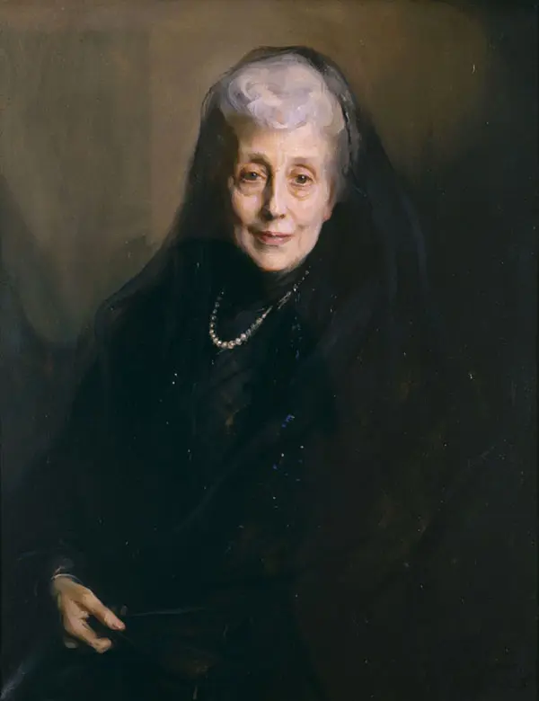 The Dowager Duchesse D'ursel nee Antonine Marie de Mun 1926 By Philip de Laszlo
