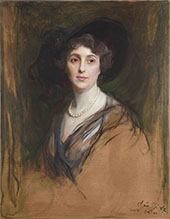 The Hon. Mrs. Charles Rothschild, Rozsika Edle von Wertheimstein 1914 By Philip de Laszlo