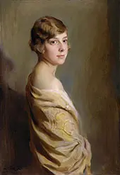 The Infanta Dona Beatriz de Borbon Y Battenberg Daughter of Alfonso XIII By Philip de Laszlo