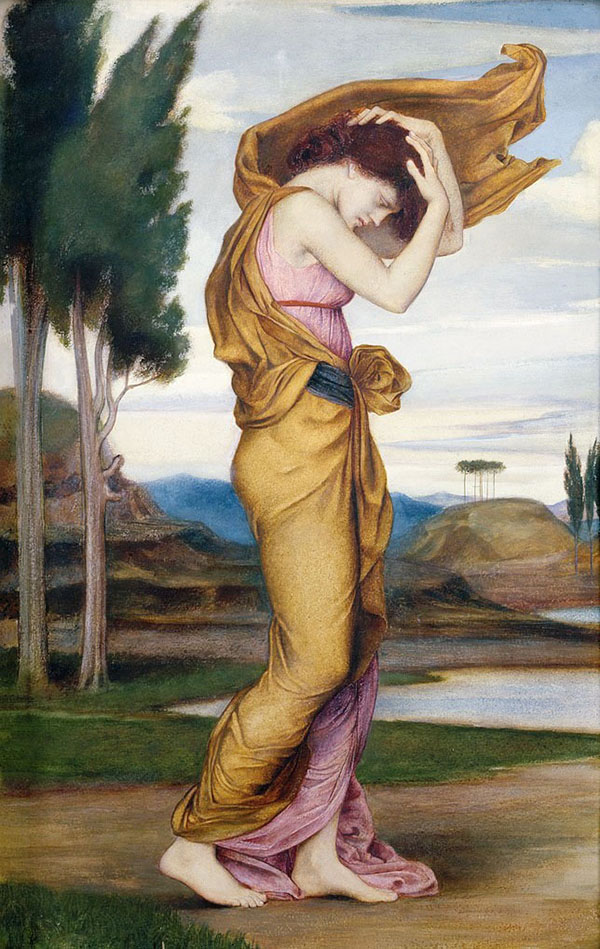 Deianira 1878 by Evelyn de Morgan | Oil Painting Reproduction