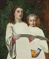 At Vespers By Frederick Sandys