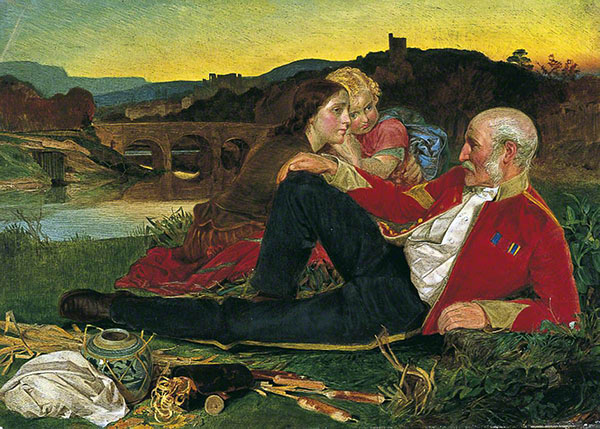 Autumn by Frederick Sandys | Oil Painting Reproduction