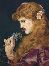 Love's Shadow By Frederick Sandys