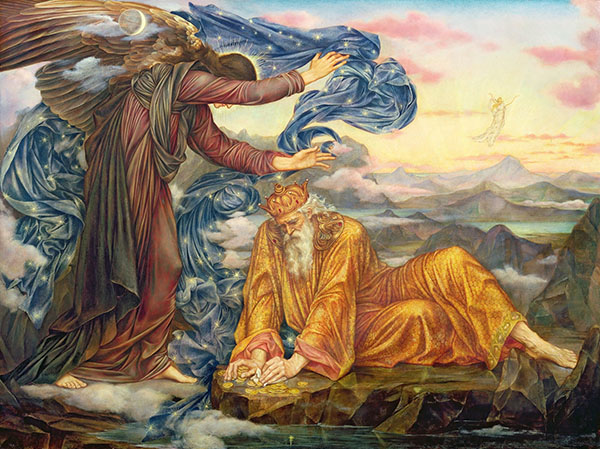 Earthbound 1897 by Evelyn de Morgan | Oil Painting Reproduction