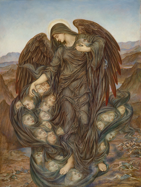Field of The Slain by Evelyn de Morgan | Oil Painting Reproduction