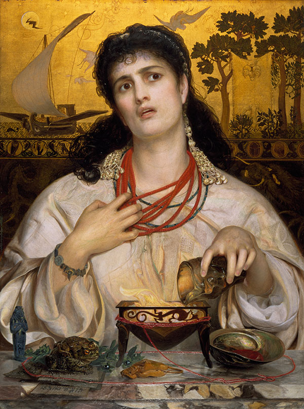 Medea by Frederick Sandys | Oil Painting Reproduction