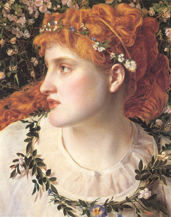 Perdita 1866 by Frederick Sandys | Oil Painting Reproduction
