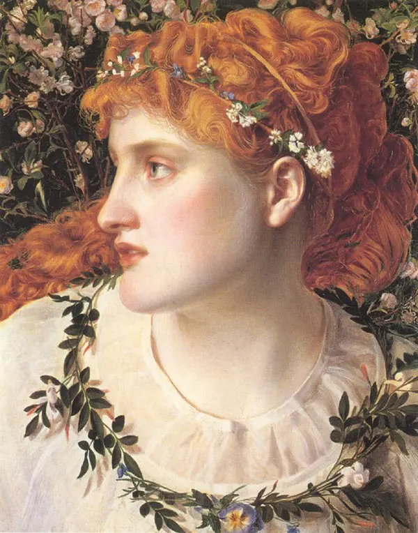Perdita 1866 By Frederick Sandys