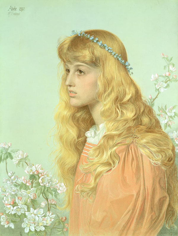 Portrait of Miss Adele Donaldson 1897 | Oil Painting Reproduction