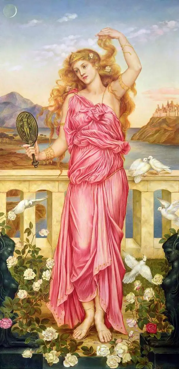 Helen of Troy 1898 By Evelyn de Morgan