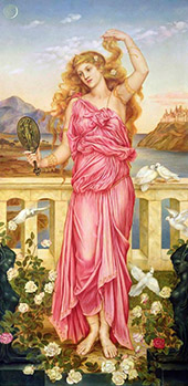 Helen of Troy 1898 By Evelyn de Morgan