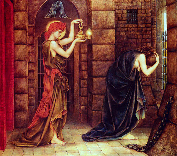 Hope in a Prison of Despair 1887 | Oil Painting Reproduction