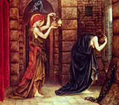 Hope in a Prison of Despair 1887 By Evelyn de Morgan