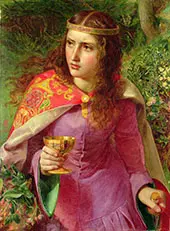 Queen Eleanor 1858 By Frederick Sandys