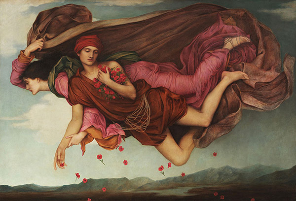 Night and Sleep 1878 by Evelyn de Morgan | Oil Painting Reproduction