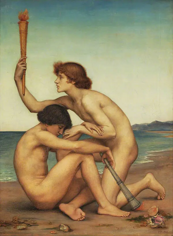 Phosphorus and Hesperus 1881 By Evelyn de Morgan