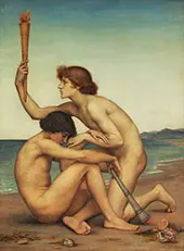 Phosphorus and Hesperus 1881 By Evelyn de Morgan