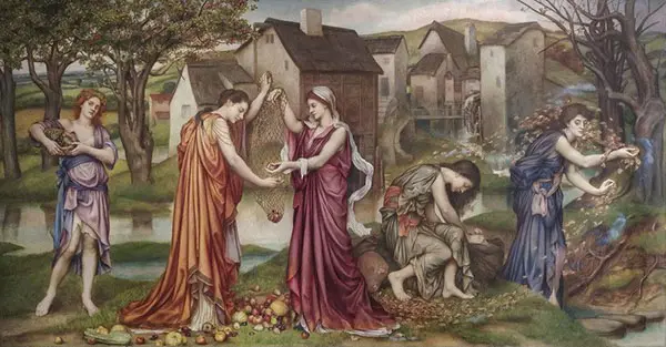 The Cadence of Autumn 1905 By Evelyn de Morgan