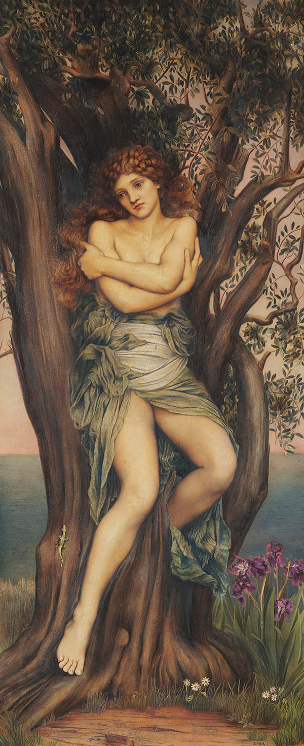 The Dryad 1885 by Evelyn de Morgan | Oil Painting Reproduction