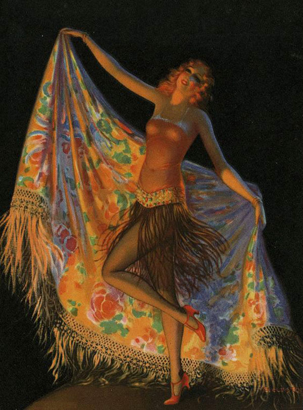 Carlotta 1931 by Edward Mason Eggleston | Oil Painting Reproduction