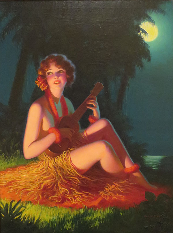 Isle of Dreamy Melodies 1925 | Oil Painting Reproduction