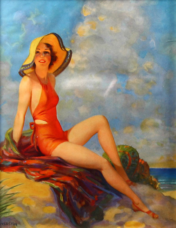 Lure of The Beach 1935 | Oil Painting Reproduction
