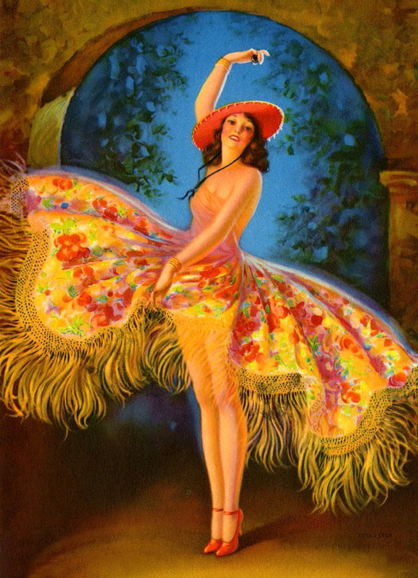 Mariquita 1933 by Edward Mason Eggleston | Oil Painting Reproduction