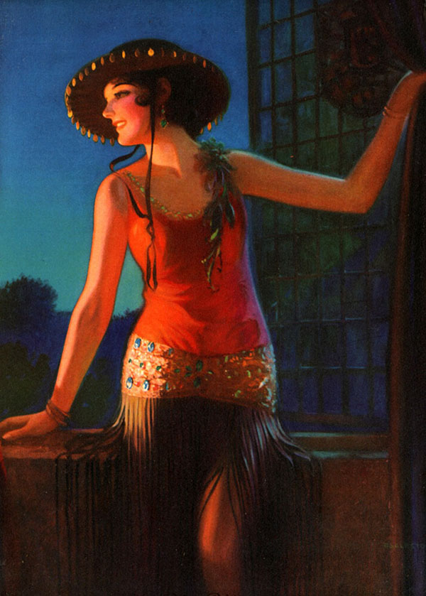 Rio Rita 1930 by Edward Mason Eggleston | Oil Painting Reproduction
