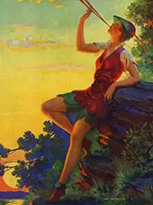 Softly Play The Pipes of Pan 1933 By Edward Mason Eggleston