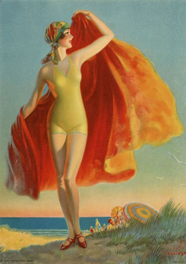 Sunshine 1932 by Edward Mason Eggleston | Oil Painting Reproduction