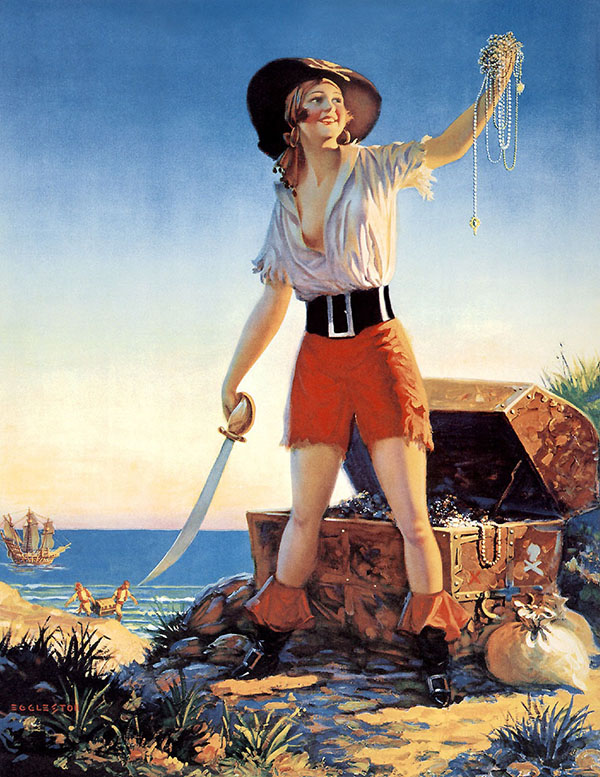 Treasure Princess 1932 | Oil Painting Reproduction