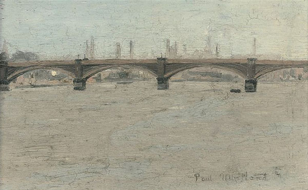 Battersea Bridge 1888 by Paul Fordyce Maitland | Oil Painting Reproduction