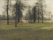 Kensington Gardens Evening 1897 By Paul Fordyce Maitland