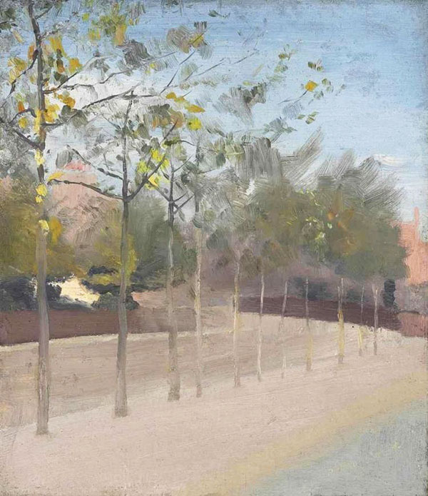 Plane Trees by Paul Fordyce Maitland | Oil Painting Reproduction