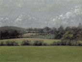 Sussex Fields Noon By Paul Fordyce Maitland