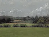 Sussex Fields Noon By Paul Fordyce Maitland