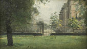 The Bayswater Road from Kensington Gardens By Paul Fordyce Maitland