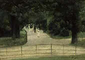 The Flower Walk Kensington Gardens 1897 By Paul Fordyce Maitland