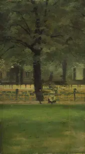 The Lady's Mile Kensington Gardens 1900 By Paul Fordyce Maitland