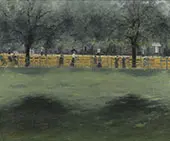 The Row in August By Paul Fordyce Maitland