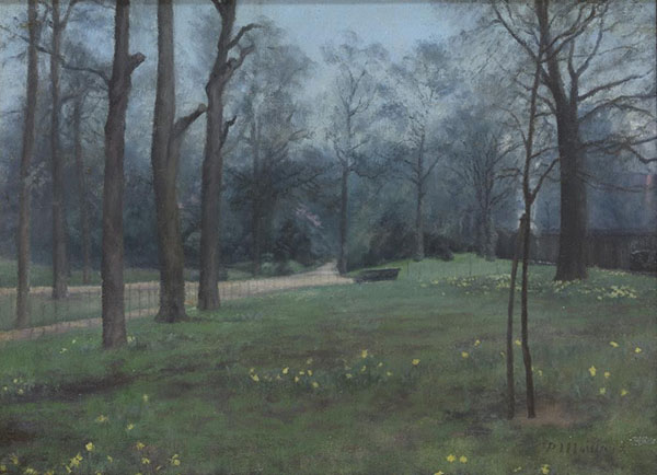 Corner of Kensington Gardens 1890 | Oil Painting Reproduction
