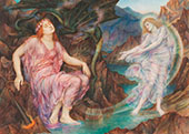 The Passing of The Soul at Death 1919 By Evelyn de Morgan