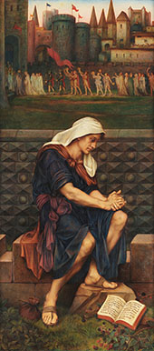 The Poor Man who Saved The City 1901 By Evelyn de Morgan
