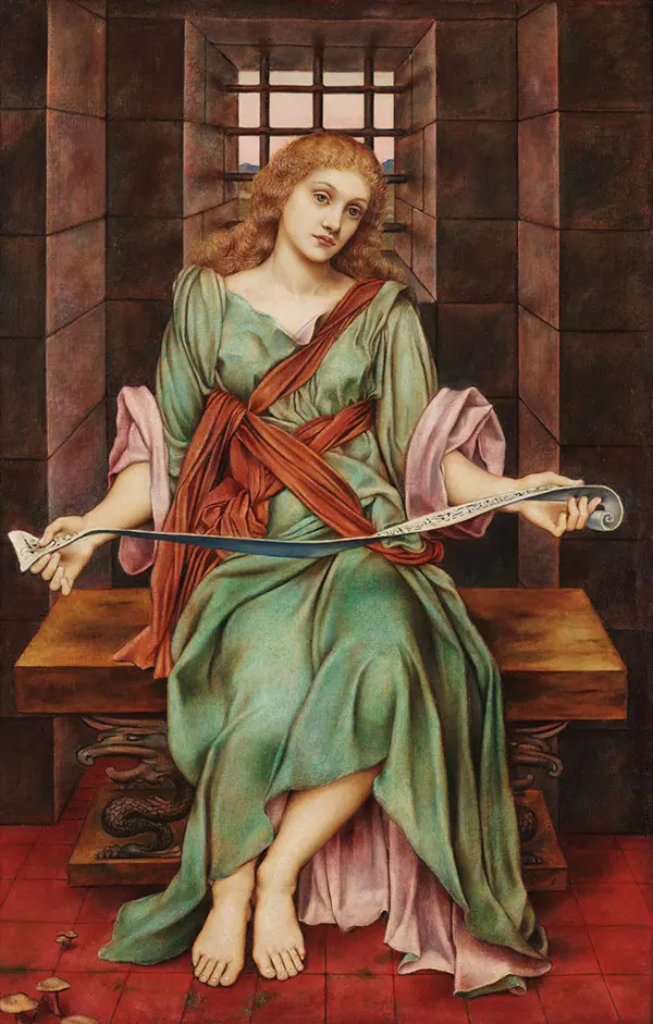 The Soul's Prison House 1880 By Evelyn de Morgan